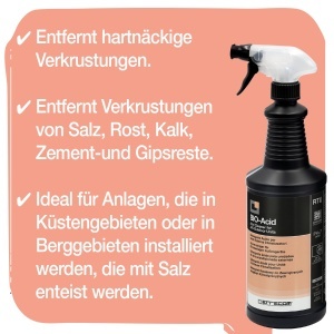 Kit de curatare pentru climatizatoare Errecom, 1L Clima-Net, 2L Bio-Acid, manusi - Img 6
