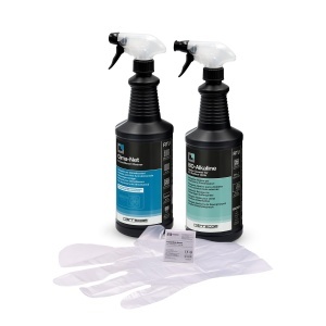Kit de curatare pentru climatizere Errecom, 2 x 1L, inclusiv manusi