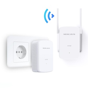 Kit Powerline WLAN Mercusys MP510, 1000 Mbits, 300 Mbits WLAN, Plug Play - Img 3
