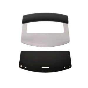 KitchenAid Mezzaluna Knife Lama Curbata 15 cm Negru