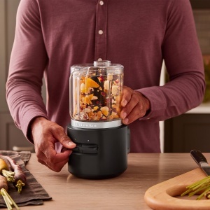 KitchenAid Zerkleinerer Go Cordless 118L Negru 2 Viteze si Pulse - Img 9