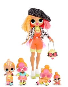 L.O.L. Surpriza! Pachet exclusiv OMG D.J. Family -- Peste 45 de surprize, papusa de moda si mascota in editie limitata, 1 unitate, diverse modele - Img 2