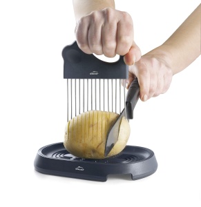 Lacor Hasselback 68180 Cutter din otel inoxidabil 1810 18x10 cm
