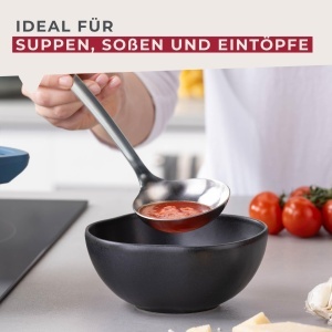 Ladita pentru sosuri Fackelmann Essential din inox, 30 cm, cu ochi de prindere - Img 5