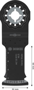 Lama de taiere pentru lemn AIZ 32 EPC, Starlock, 32 x 50 mm, durabila - Img 3