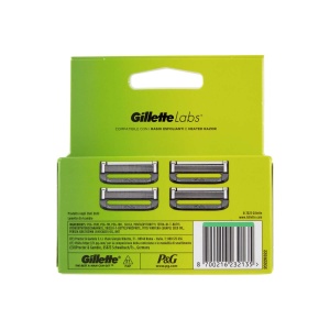 Lame de ras Gillette LABS, 4 bucati, 5 lame, confortabil si eficient - Img 3