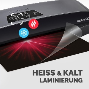 Laminator Fellowes Calibre A3 125 Micron 60 Secunde Incalzire Tehnologie Anti-Blocare - Img 6