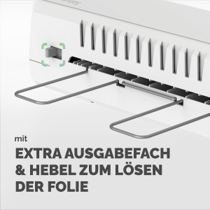 Laminator Fellowes Saturn A4 InstaHeat 60s Auto-Off pentru birou si acasa - Img 6