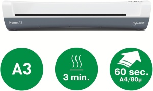Laminator Leitz iLAM Home A3 74320001 Alb 3 Minute Incalzire - Img 5