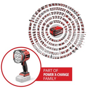 Lampa cu acumulator Einhell TE-CL 182500 Li-Solo, 2500 Lumen, 640 metri - Img 2