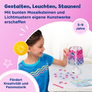 Lampa cu Mosaik VTech Mosaic Magic Lights, 120 piese, pentru copii - Img 2