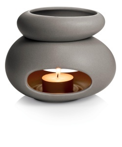 Lampa de aromaterapie Tescoma Duftlampe Fancy Home, Ceramica, Gri, 14.4 x 13 x 12 cm