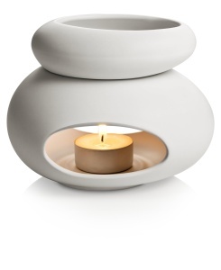 Lampa de aromaterapie Tescoma Fancy Home Stones, ceramica alba