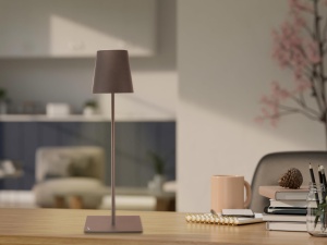 Lampa de birou Beper P201UTP405, 2.5W, USB reincarcabila, 3 culori, Corten - Img 5