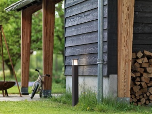 Lampa de exterior Philips Stock LED 55W IP44 lumina calda 2700K gri antracit - Img 2