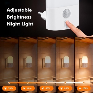 Lampa de noapte cu senzor de miscare GRIFEMA, 10 lm, 2700 K - Img 3