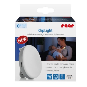 Lampa de Noapte Reer 52361 cu Clip, LED, 2 Helligkeitsstufen, Timer 15 minute, Gri - Img 9