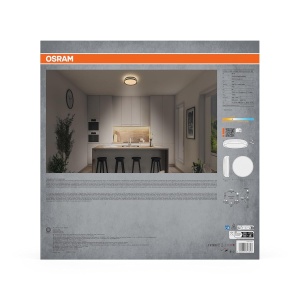 Lampa de tavan Osram Orbis Noemi 36W 480mm Negru - Img 3