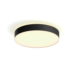 Lampa de tavan Philips Hue Enrave, 3300lm, negru, dimabila, controlata prin aplicatie
