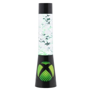 Lampa decorativa XBOX Flow cu simboluri controller USBbaterii 33 cm