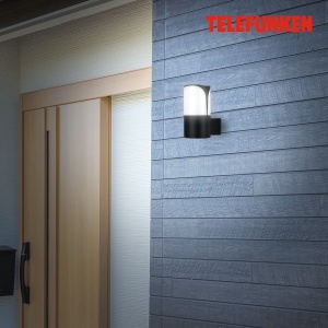 Lampa Exterioara TELEFUNKEN E27 max. 12W, Negru, IP44 - Img 4