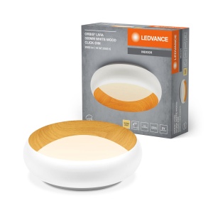 Lampa LED cu ring metalic LEDVANCE ORBIS Livia, 16W, 750lm, alblemn