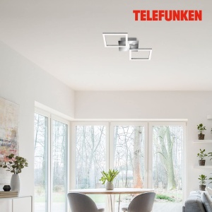 Lampa LED cu senzor TELEFUNKEN, 12W, 1200 Lumen, cromaluminiu - Img 2