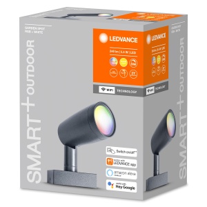 Lampa LED de gradina LEDVANCE cu WiFi, RGB, IP65, dimabila - Img 8
