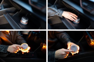 Lampa LED de semnalizare Osram LEDguardian Road Flare V16 IoT, 1900K, 140lm - Img 3