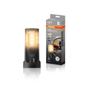 Lampa LED de Semnalizare OSRAM LEDSL106, Neagra, IP54, 3 LED-uri