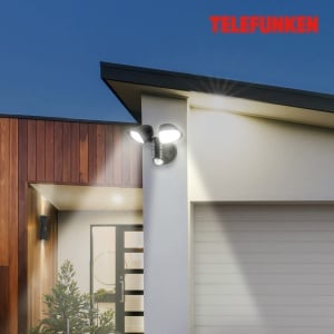 Lampa LED Exterioara TELEFUNKEN, 10W, 1000 Lumen, Negru - Img 5
