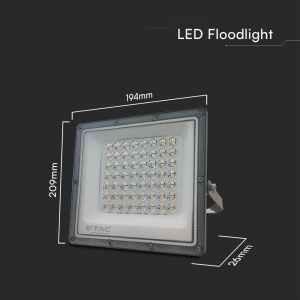 Lampa LED Exterior V-TAC 50W, 5000 Lumen, IP65, CCT 3-in-1 - Img 7