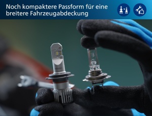 Lampa LED H7 Philips Ultinon Pro6000 Boost, 450 luminozitate, 5800K - Img 6
