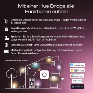 Lampa LED Inteligenta Philips Hue A67, E27, 11.8W, Culoare si Alb, 1600 Lumen - Img 8