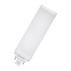 Lampa LED Ledvance Dulux-T 16W 840 Kalt Weiss, GX24Q-3, Alb-negru-gri