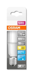 Lampa LED OSRAM E27, 10W, 2700K, 6 bucati - Img 4
