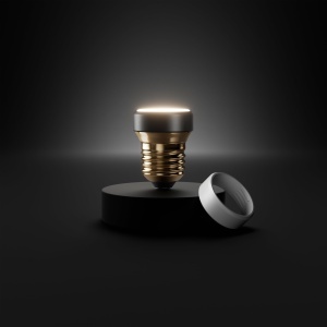 Lampa LED Osram Star Flat 3.5W (echivalent 28W), 300lm, 2700K, negru - Img 4