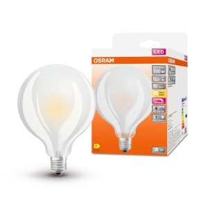 Lampa LED OSRAM Superstar E27, dimmbara, 1521 Lumen, 2700K, sticla mata