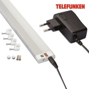 Lampa LED submobil TELeFUNKEN, 50 cm, 5.5 W, argintie - Img 5