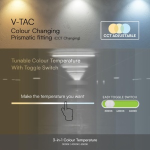 Lampa LED V-TAC 120 CM 20W, 4800 Lumen, CCT 3 in 1 - Img 6