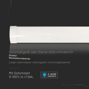 Lampa LED V-TAC 2x 150 CM 50W cu Chip Samsung, 6000 Lumen, Neutral Alb - Img 7