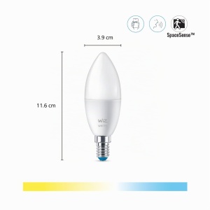 Lampa LED WiZ Tunable White E14, 2 buc, 470 lm, 4,9 W, dimabila - Img 3