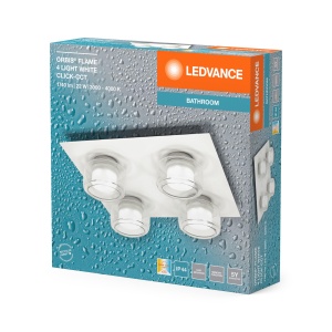 Lampa LEDVANCE ORBIS, 22W, 1400lm, alb, IP44 - Img 8