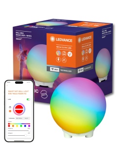 Lampa LEDVANCE SMART WIFI Mood, Negru, 4W, 130lm, RGB