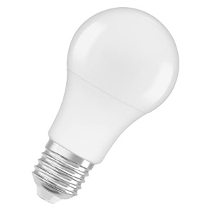 Lampa Osram LED Base Classic A, forma de piston cu baza E27, nereglabila, inlocuieste 60 wati, mat, alb cald - 2700 Kelvin, 4 bucati (1-Pack) - Img 4