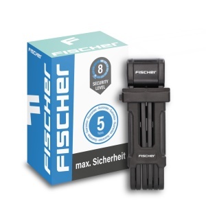 Lant de siguranta Fischer Faltschloss 110 cm, 2 chei, greutate 1.2 kg - Img 2