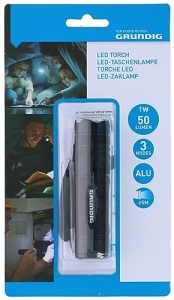 Lanterna LED Grundig BEY GRD01-1AA Negru 50 Lumen 3 Moduri de Iluminare - Img 2