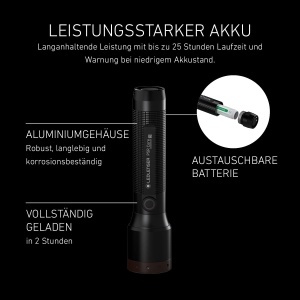 Lanterna LED Ledlenser P5R Core, 500lm, 250m, 106g - Img 8