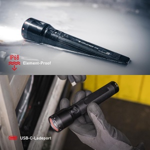 Lanterna LED Ledlenser P7R, 2000 Lumen, 80 ore autonomie, USB-C - Img 5