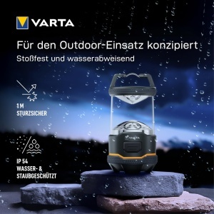 Lanterna LED VARTA Outdoor L10, 170 Lumen, 70 ore autonomie, IP54 - Img 6